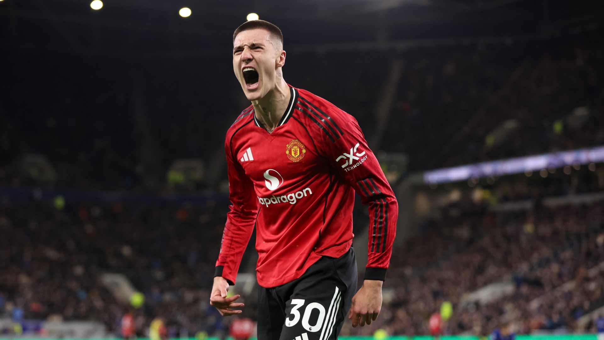 Report: Everton 0-1 Man Utd