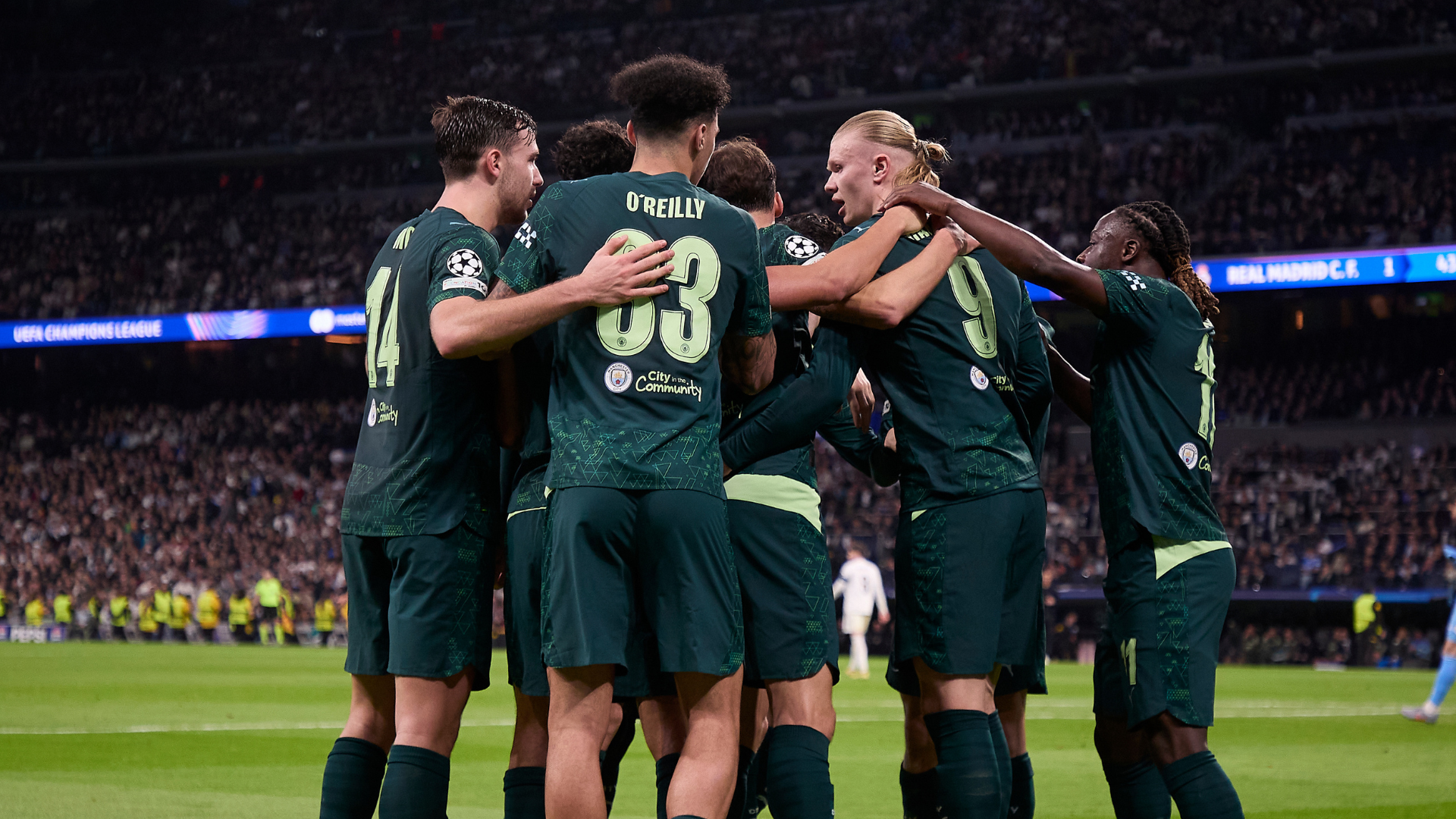 Man City face Madrid in UCL L16