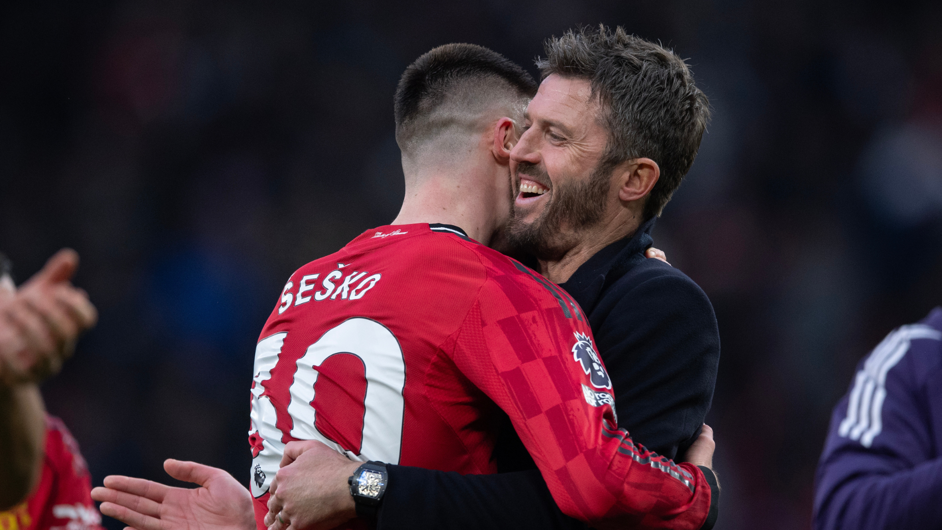 Carrick: Sesko can star for United