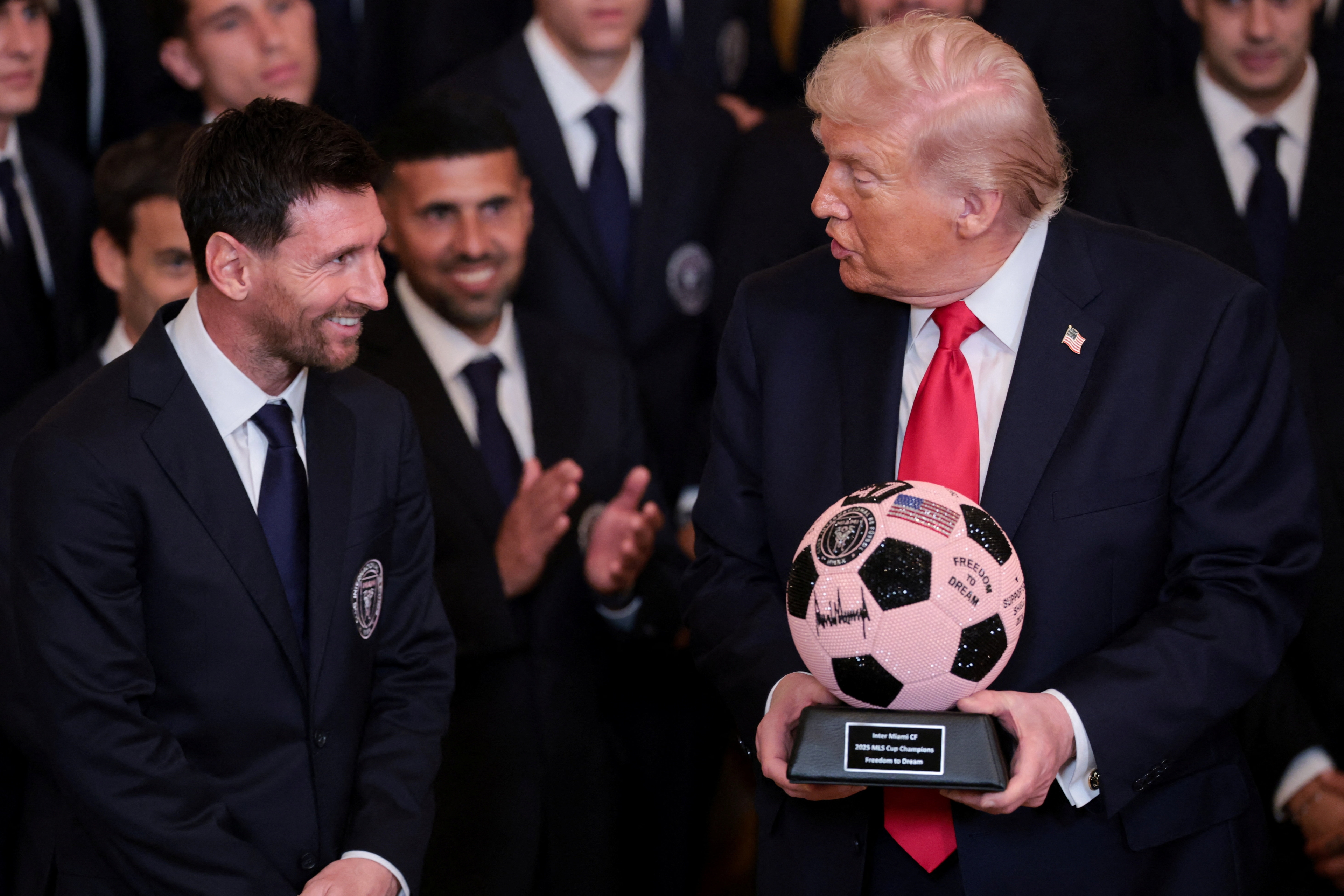 Messi, Trump