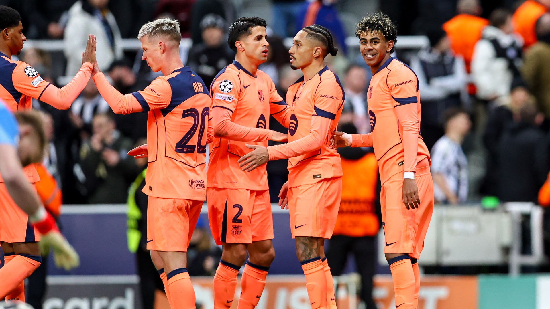 Numbers Game: Barcelona v Newcastle