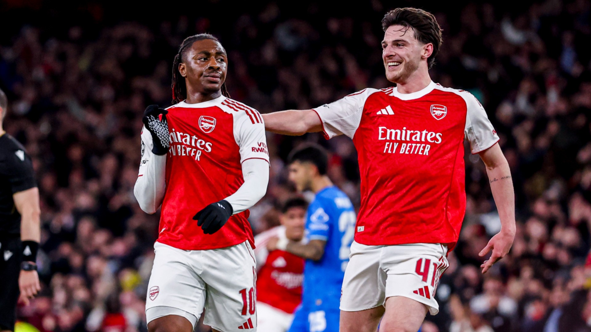 Arteta lauds Eze performance in UCL