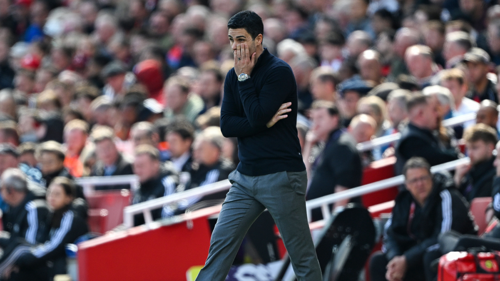 Arteta rues 'big punch in the face'