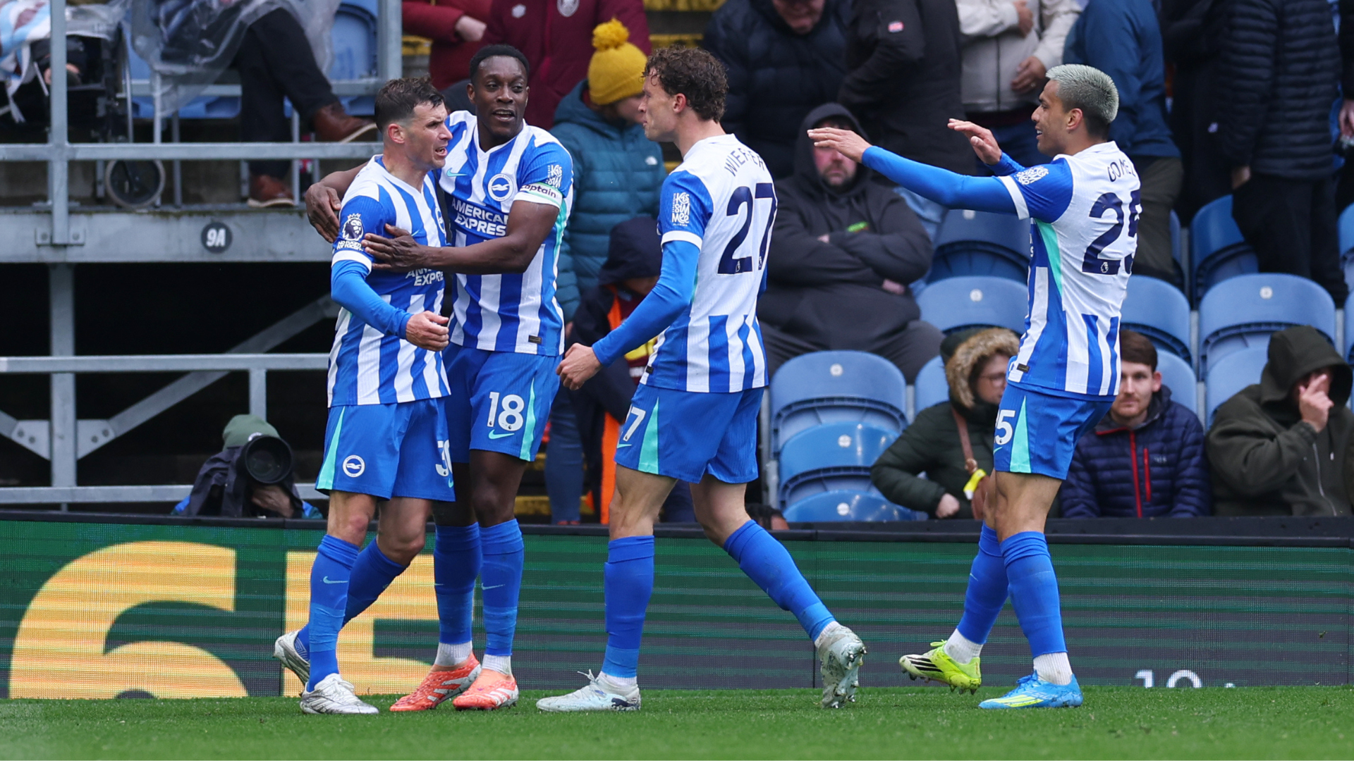 Report: Burnley 0-2 Brighton