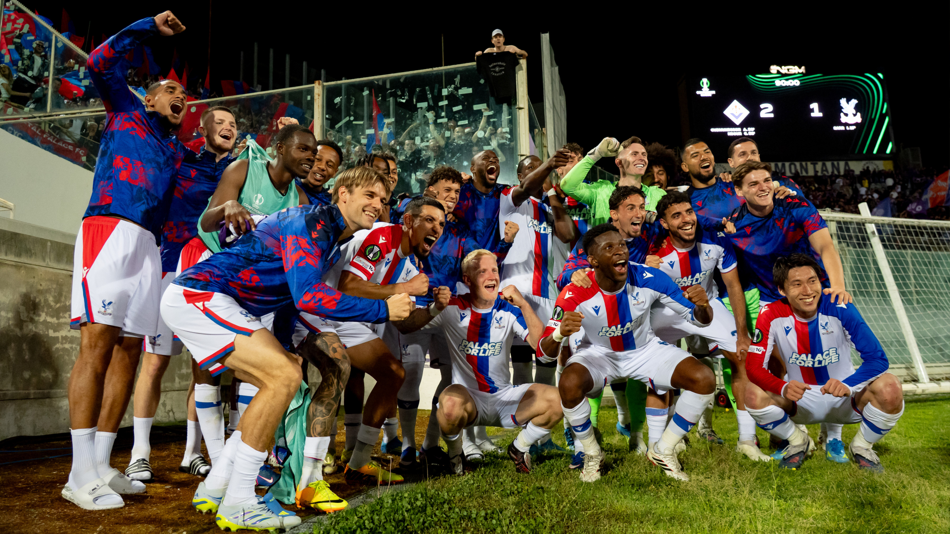 Fiorentina 2-1 Palace (2-4 agg)