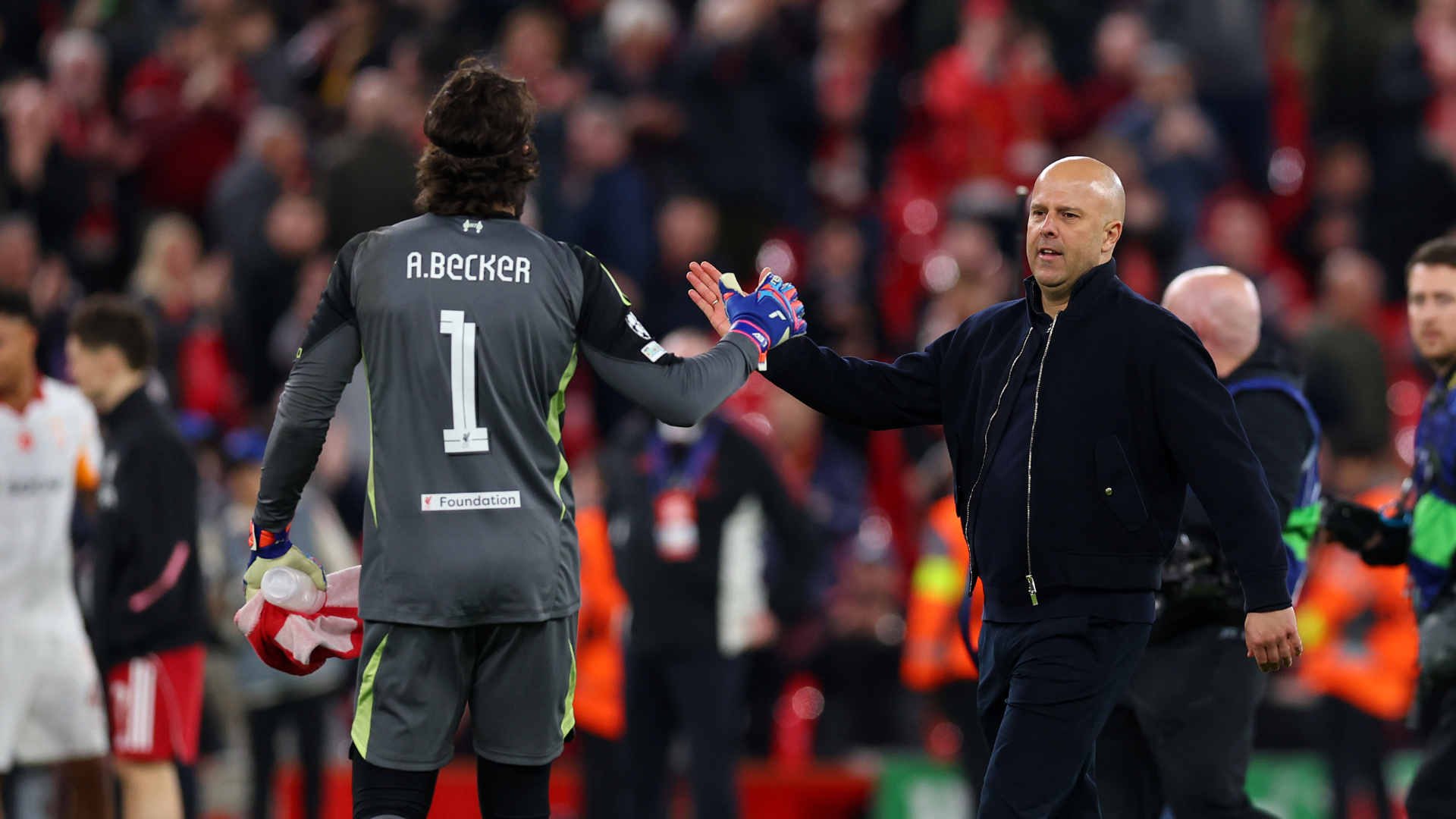 Slot unfazed by Alisson exit talk