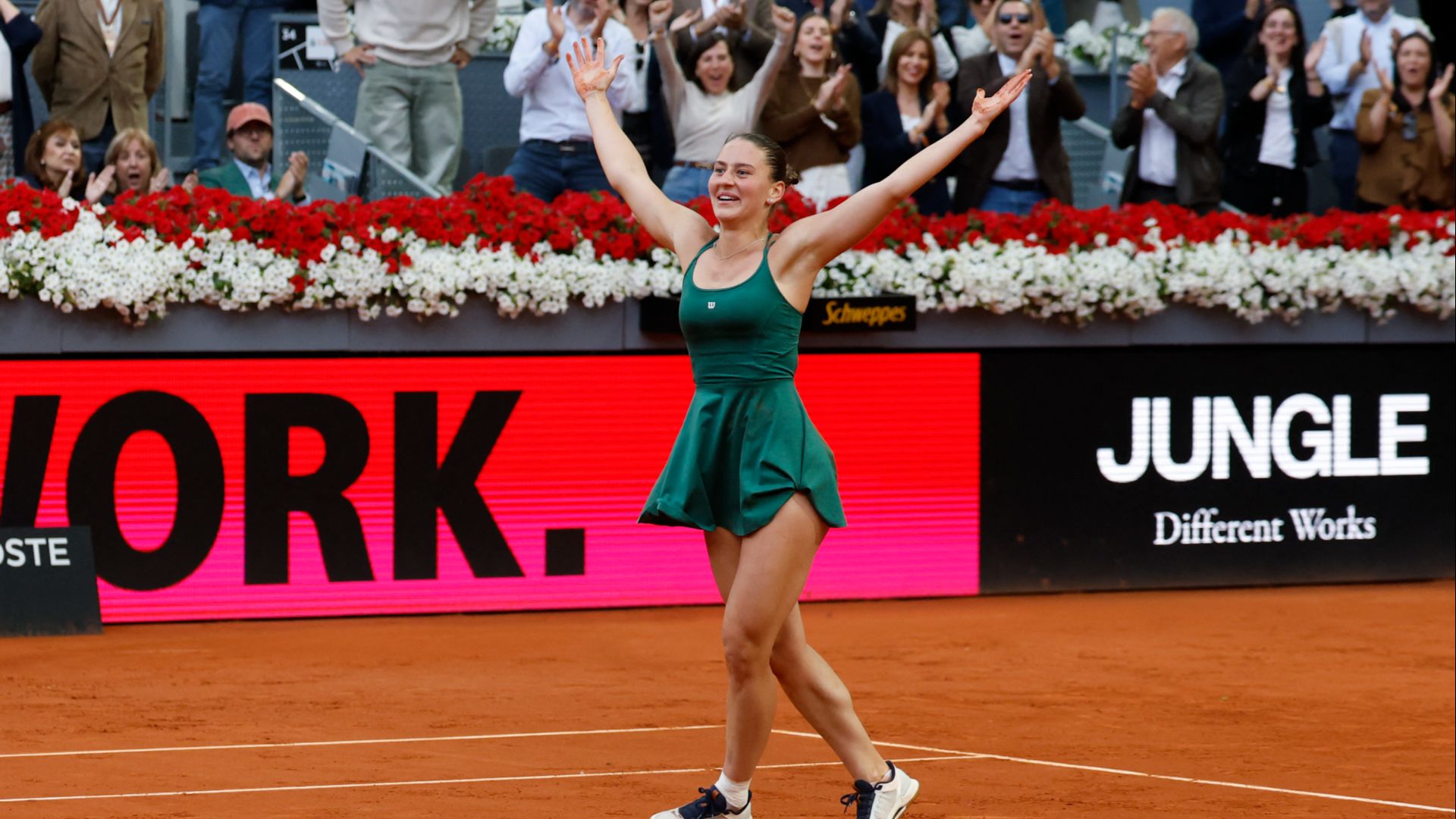 Kostyuk claims Madrid Open crown