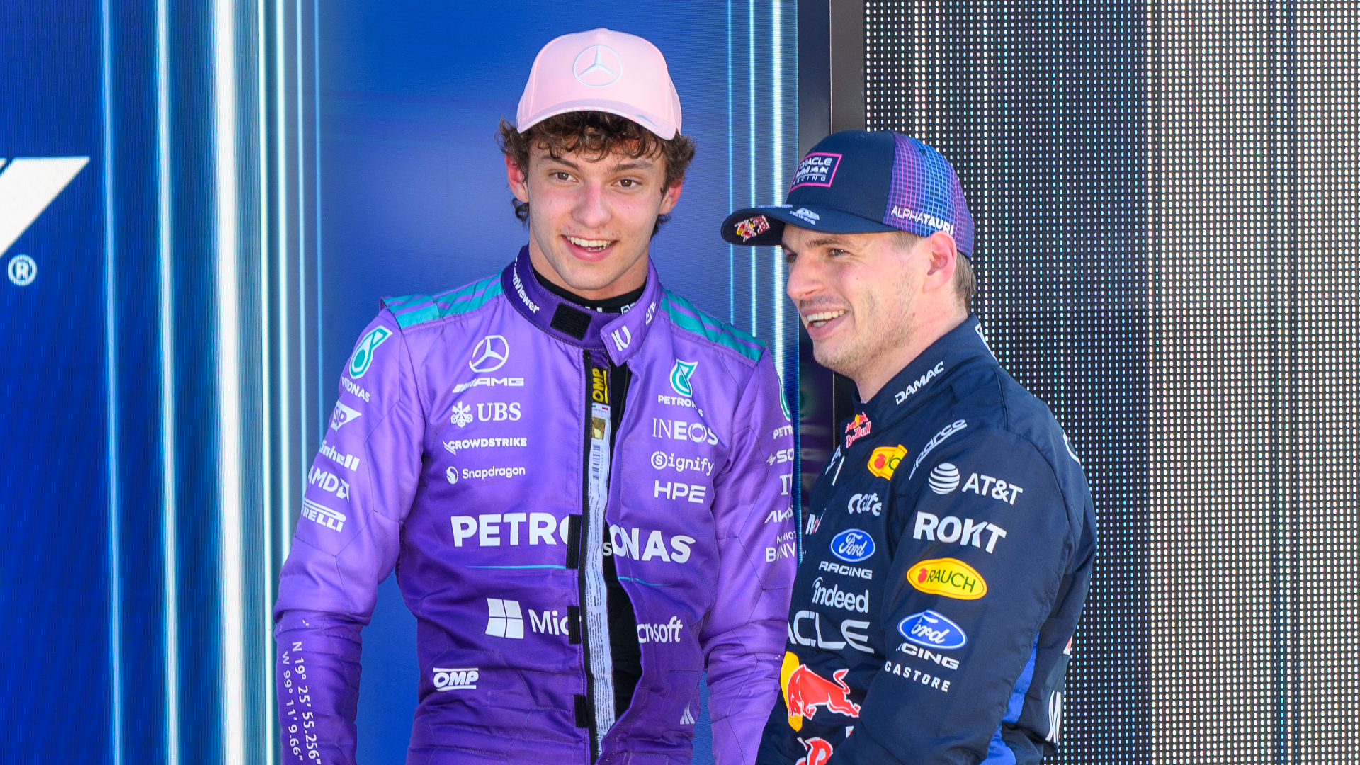 Antonelli, Max on Miami front row