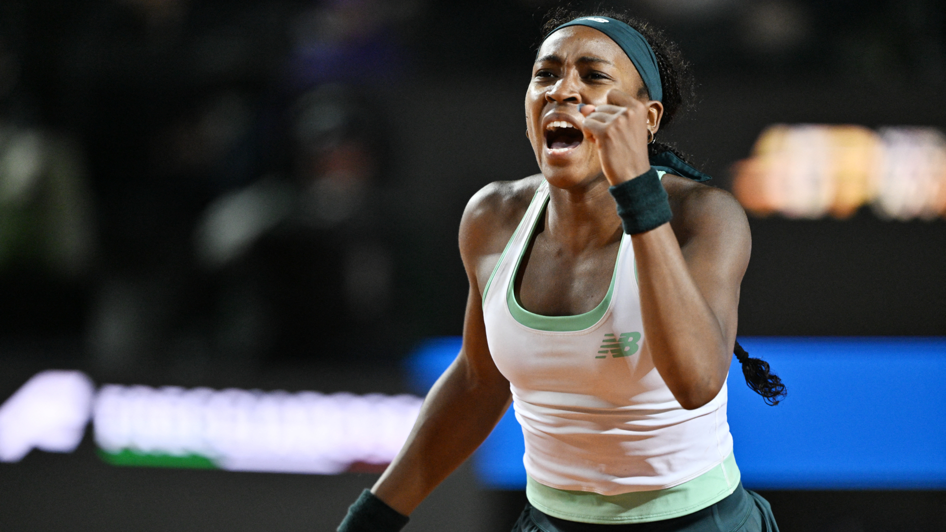 Another comeback for Gauff in Rome