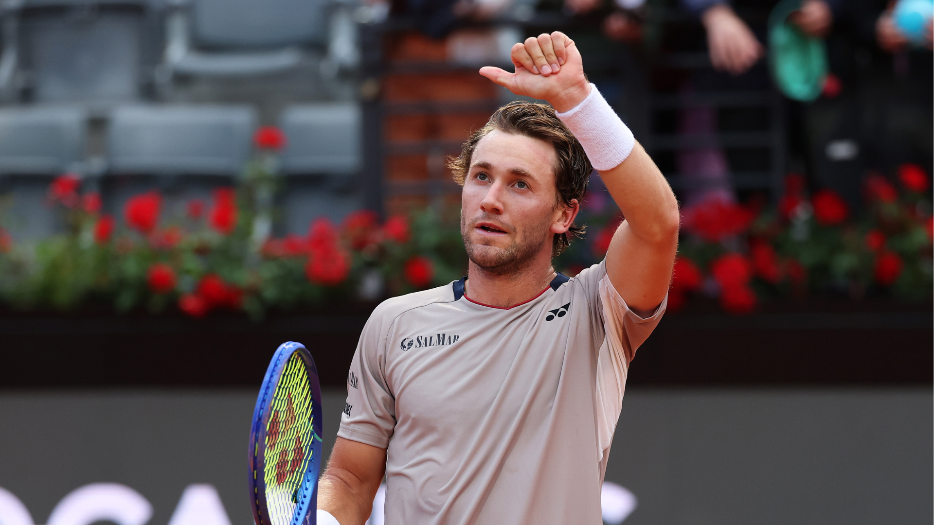 Ruud reaches Rome semi-finals