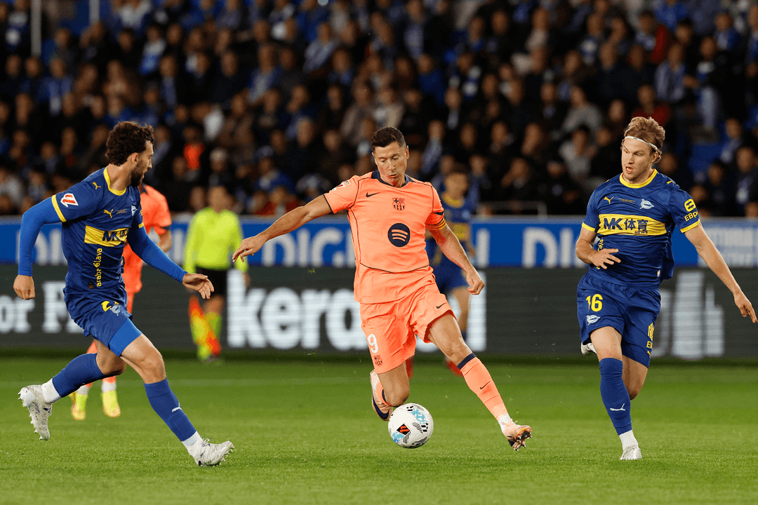 برشلونة ينهزم أمام مضيفه ديبورتيفو ألافيس