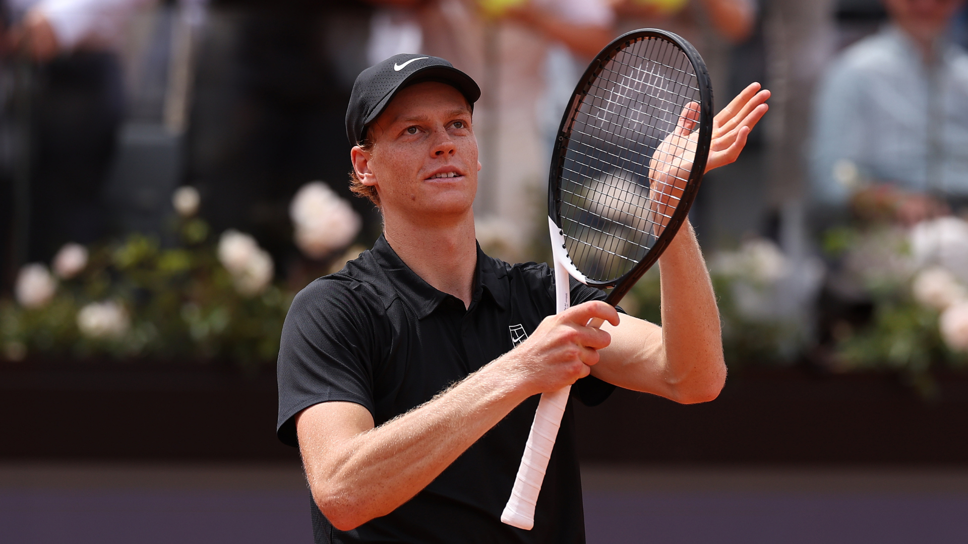 Sinner makes history in Rome