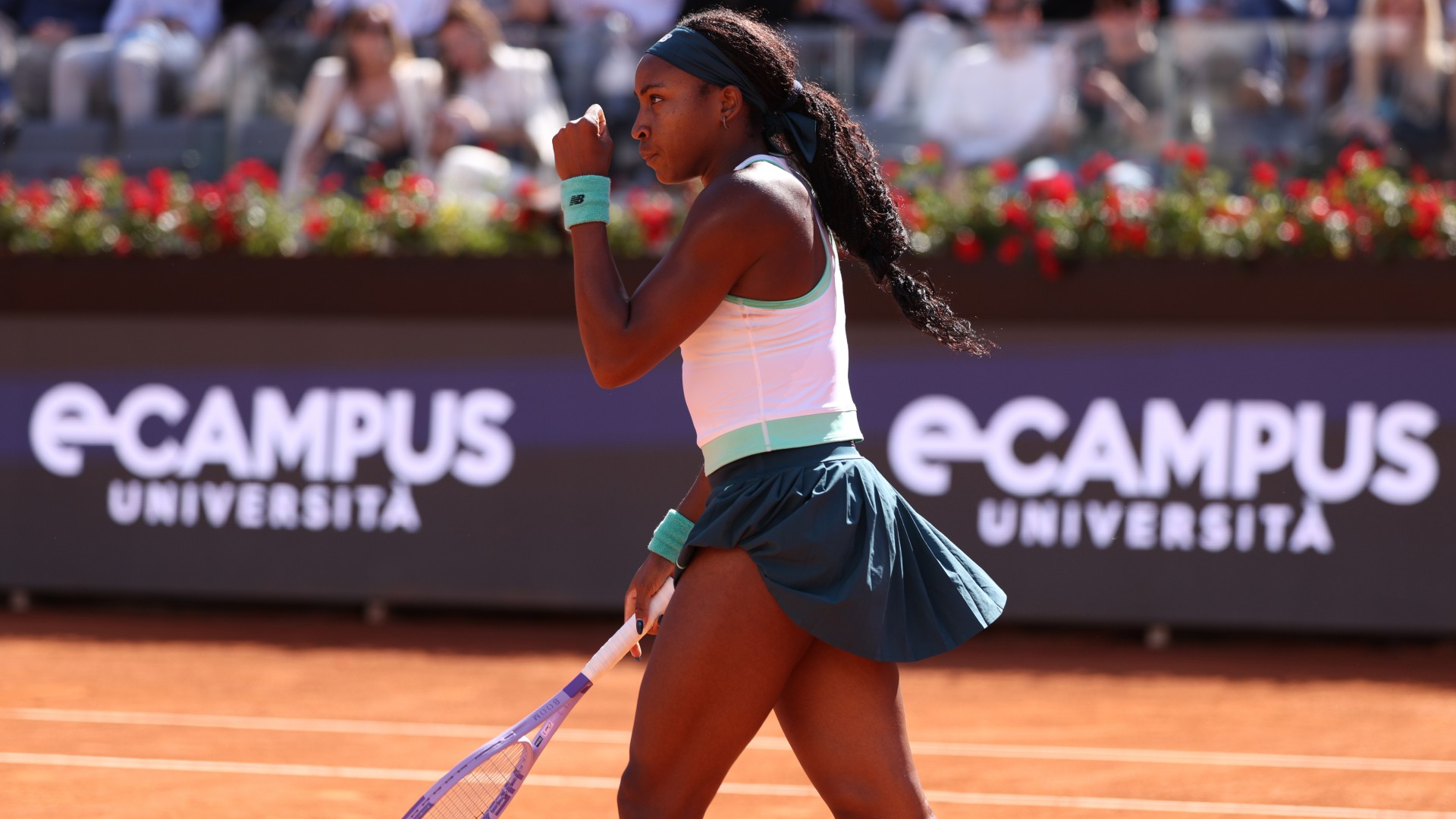 Gauff reaches Italian Open final