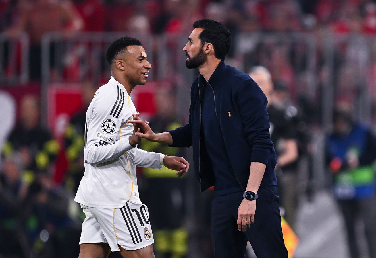 Mbappe and Arbeloa