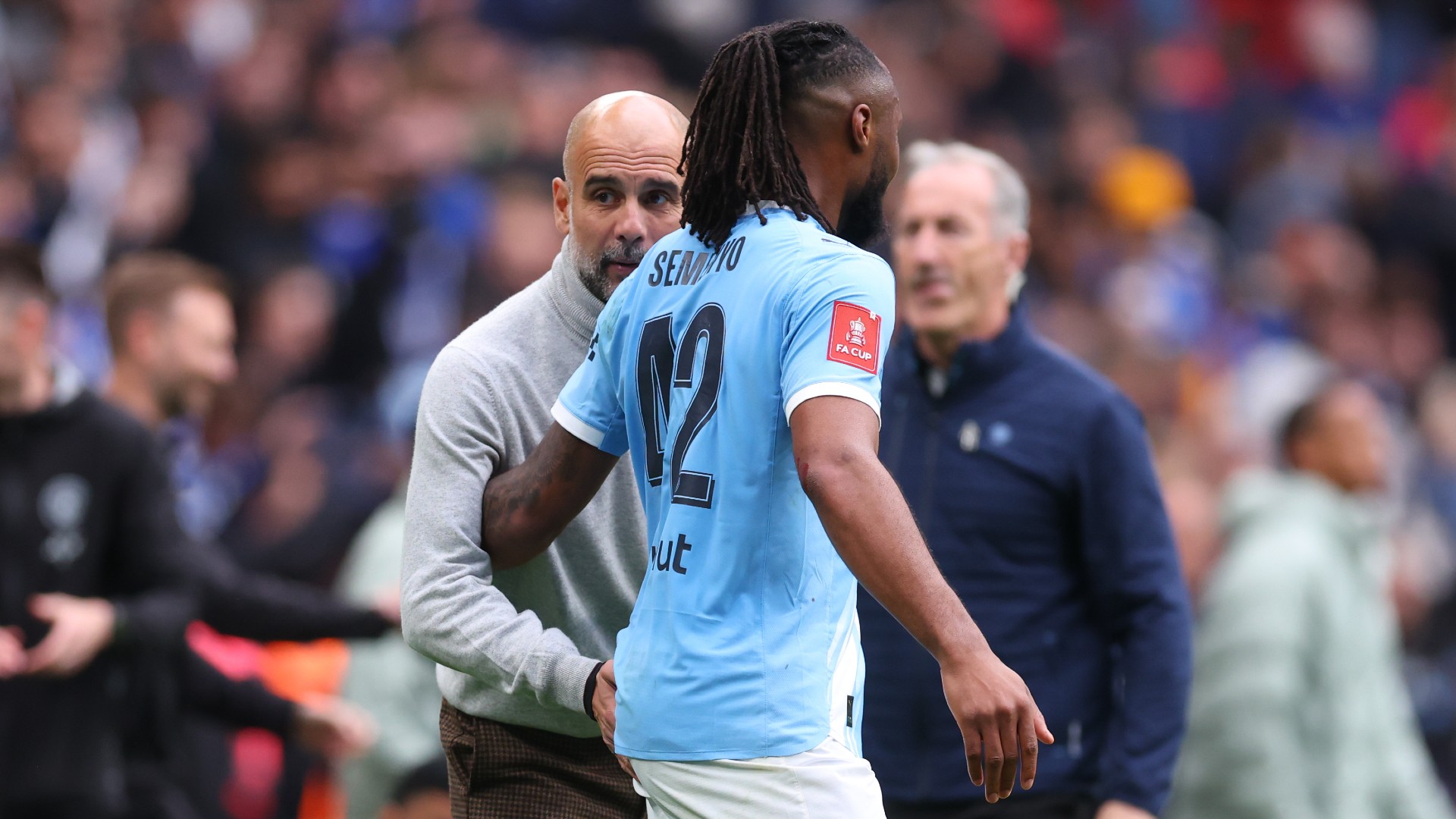 Semenyo: Pep's a 'mad man'