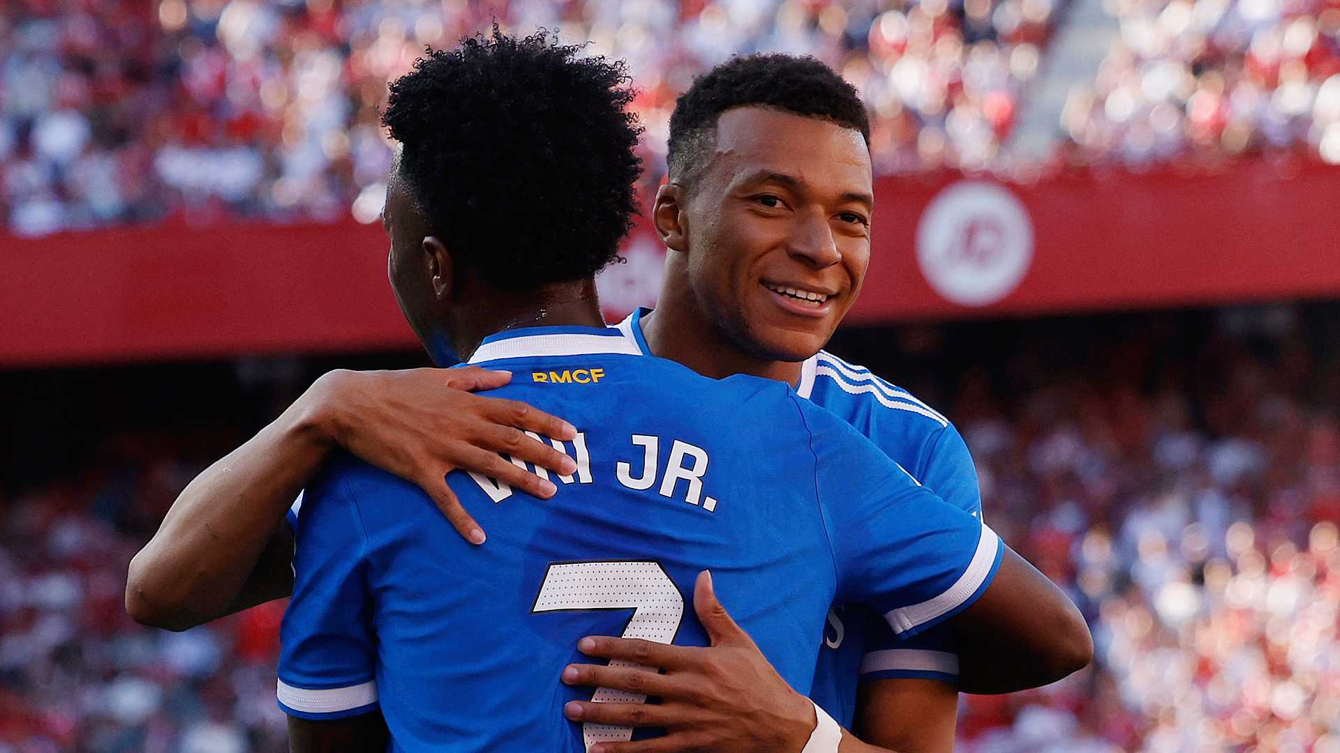 Mbappé y Vinicius