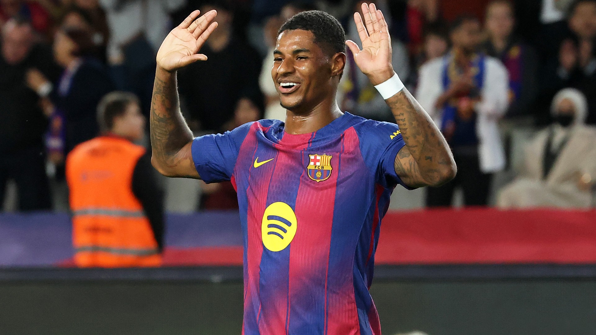 De Jong wants longer Rashford stay