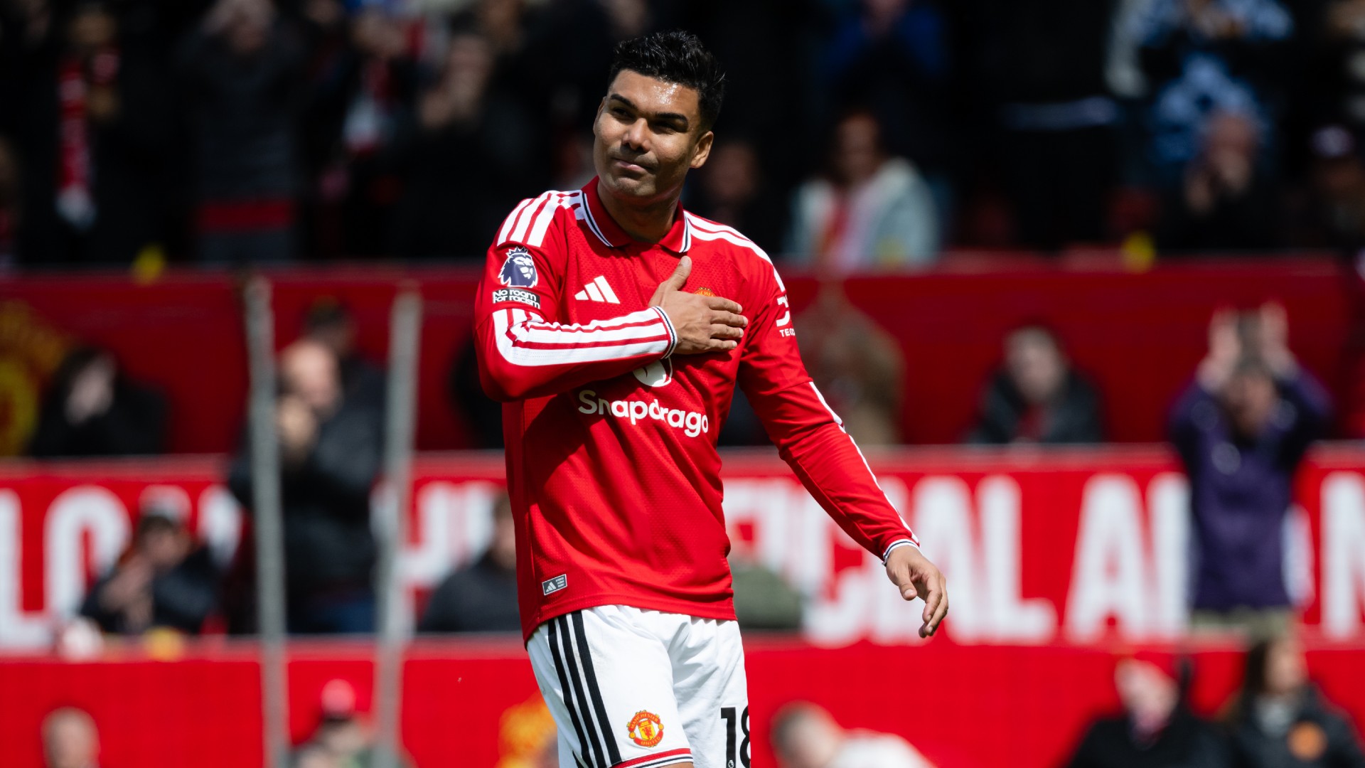 Casemiro played final Man Utd game
