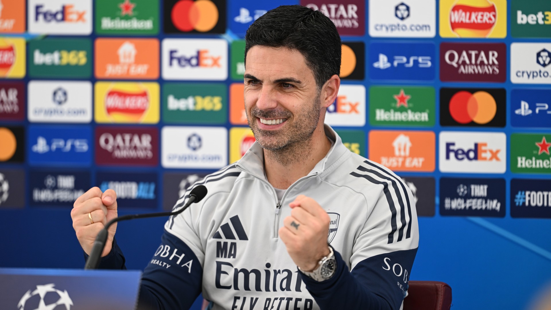 Arteta visualised PL victory