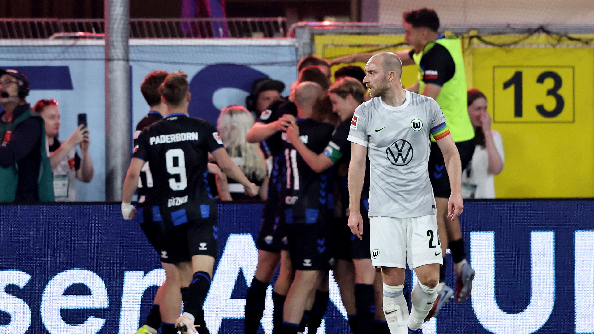 Paderborn 2-1 Wolfsburg (2-1 agg)