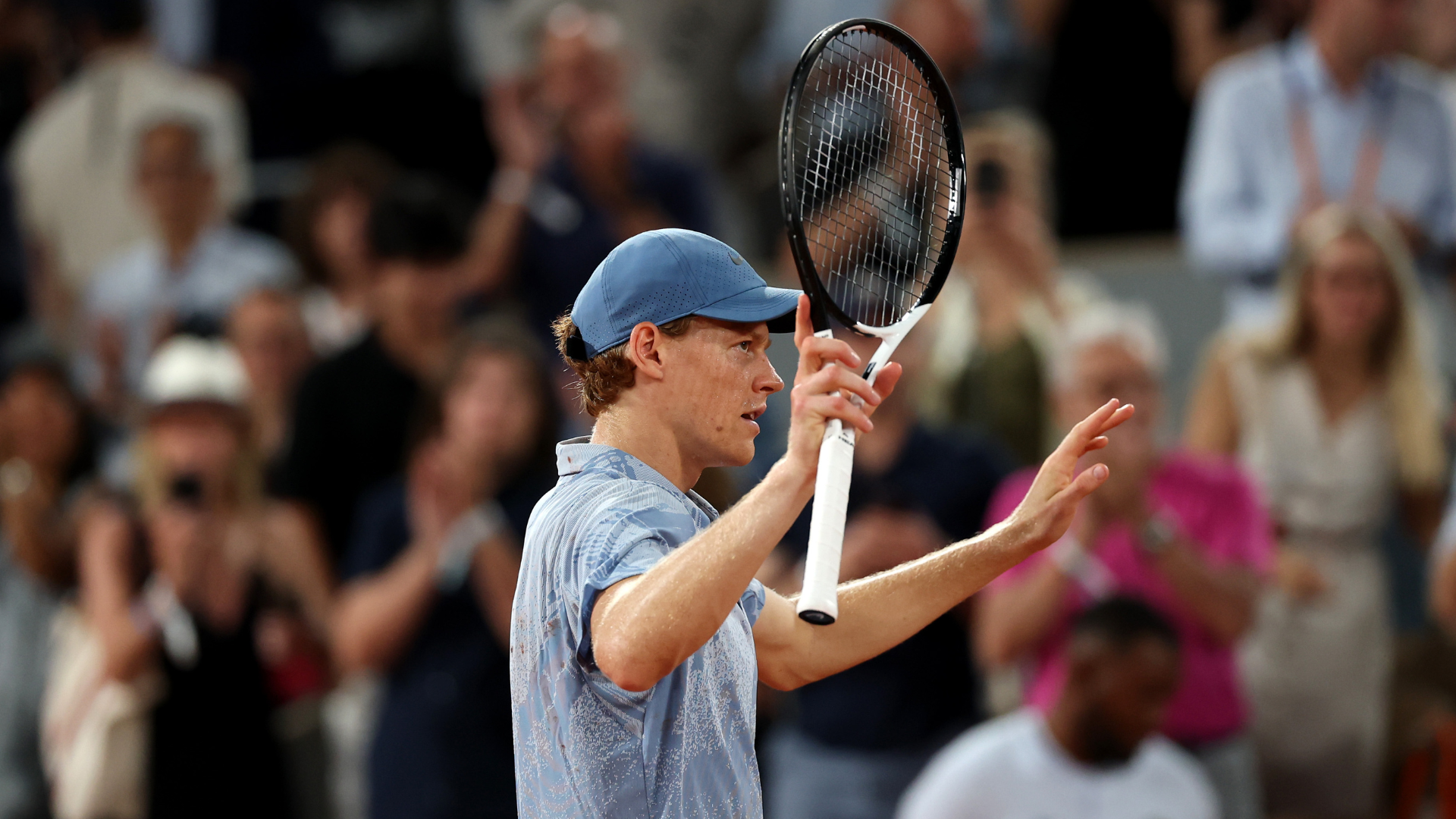 French Open: Sinner wins opener