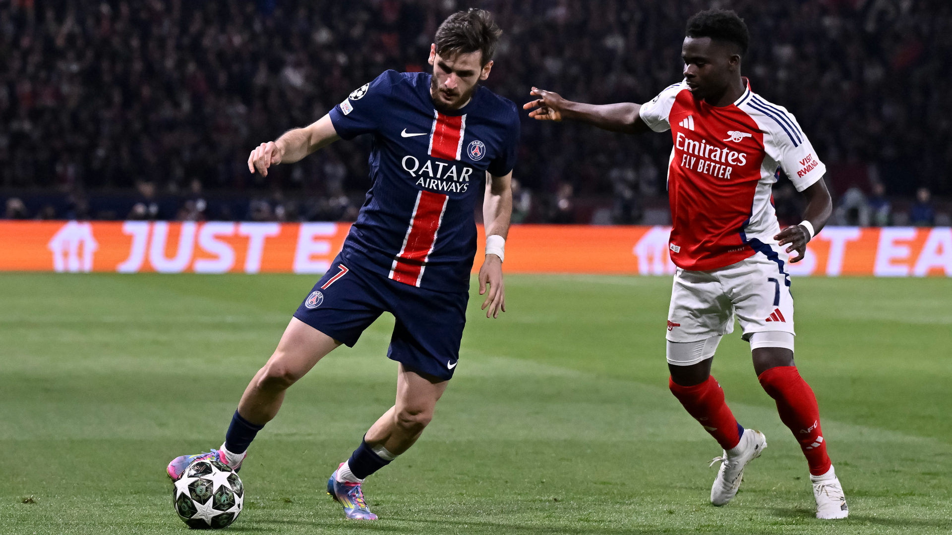 The Numbers Game: PSG v Arsenal
