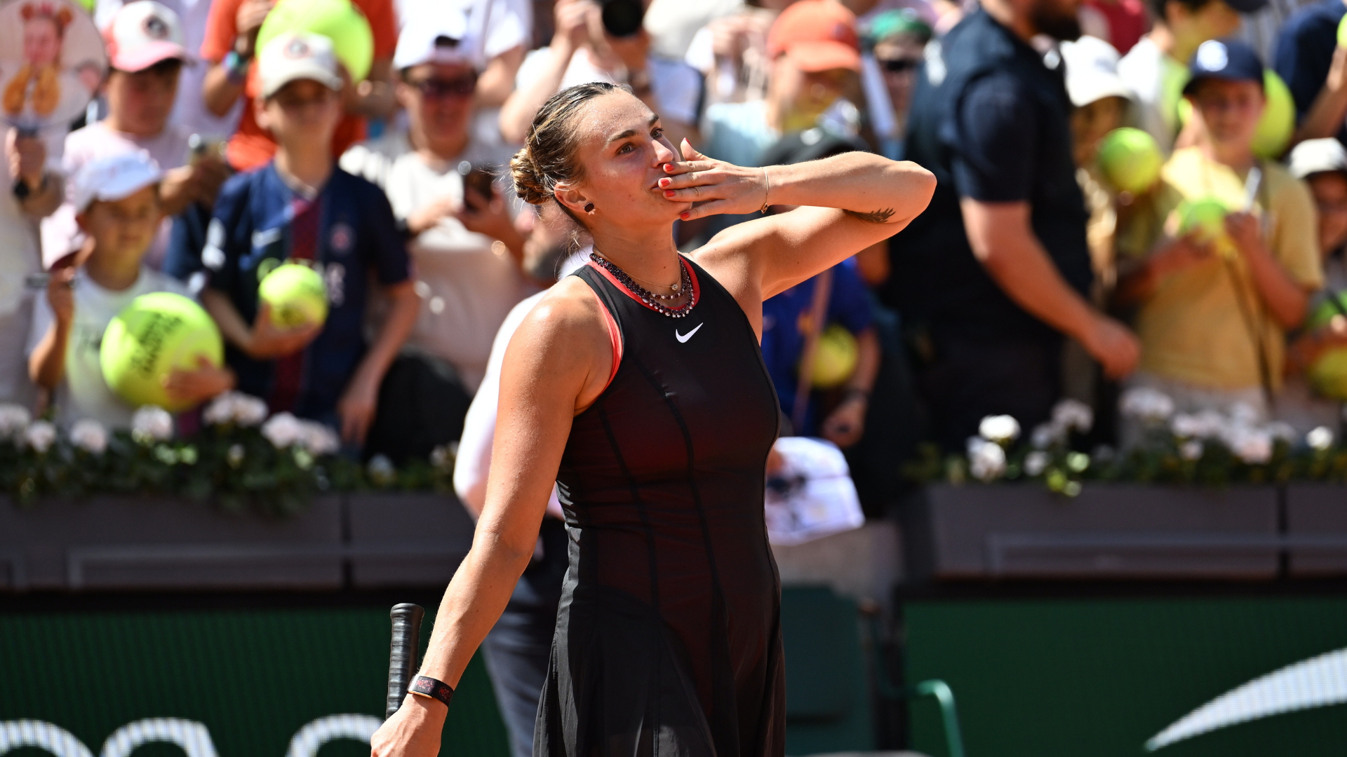 French Open: Sabalenka into last 16