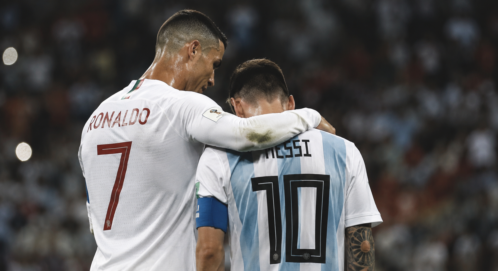 Messi and Cristiano Ronaldo painful WC goodbye