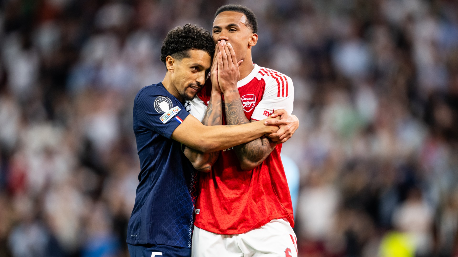Marquinhos encourages Gabriel
