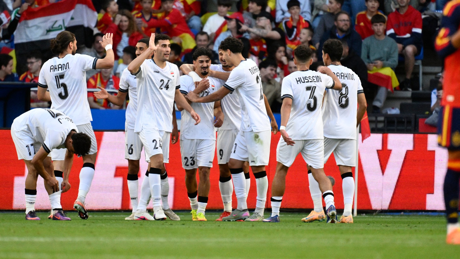 Report: Spain 1-1 Iraq