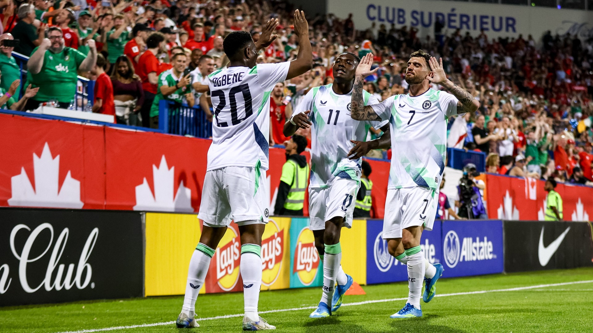 Report: Canada 1-1 Ireland