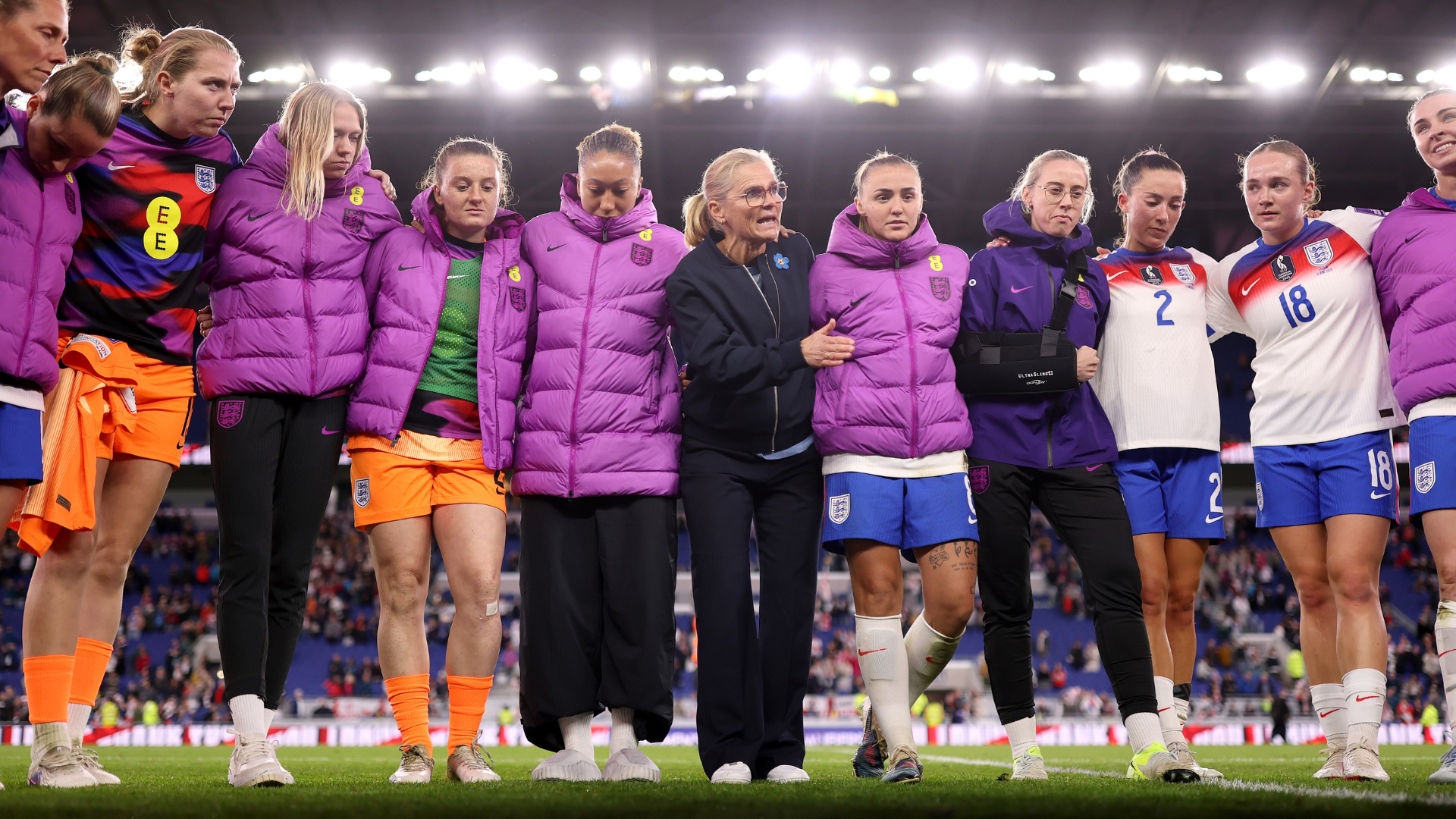 Wiegman: England showed up
