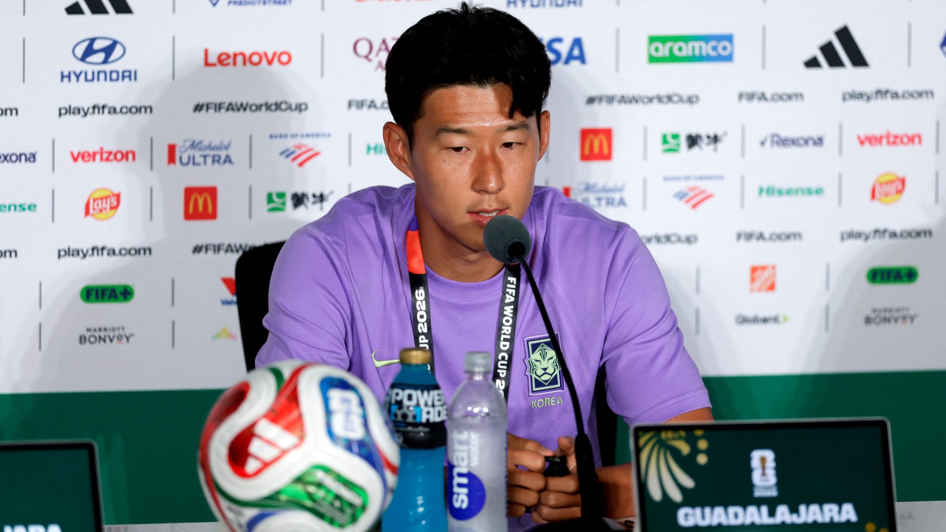 Son excited for fourth World Cup
