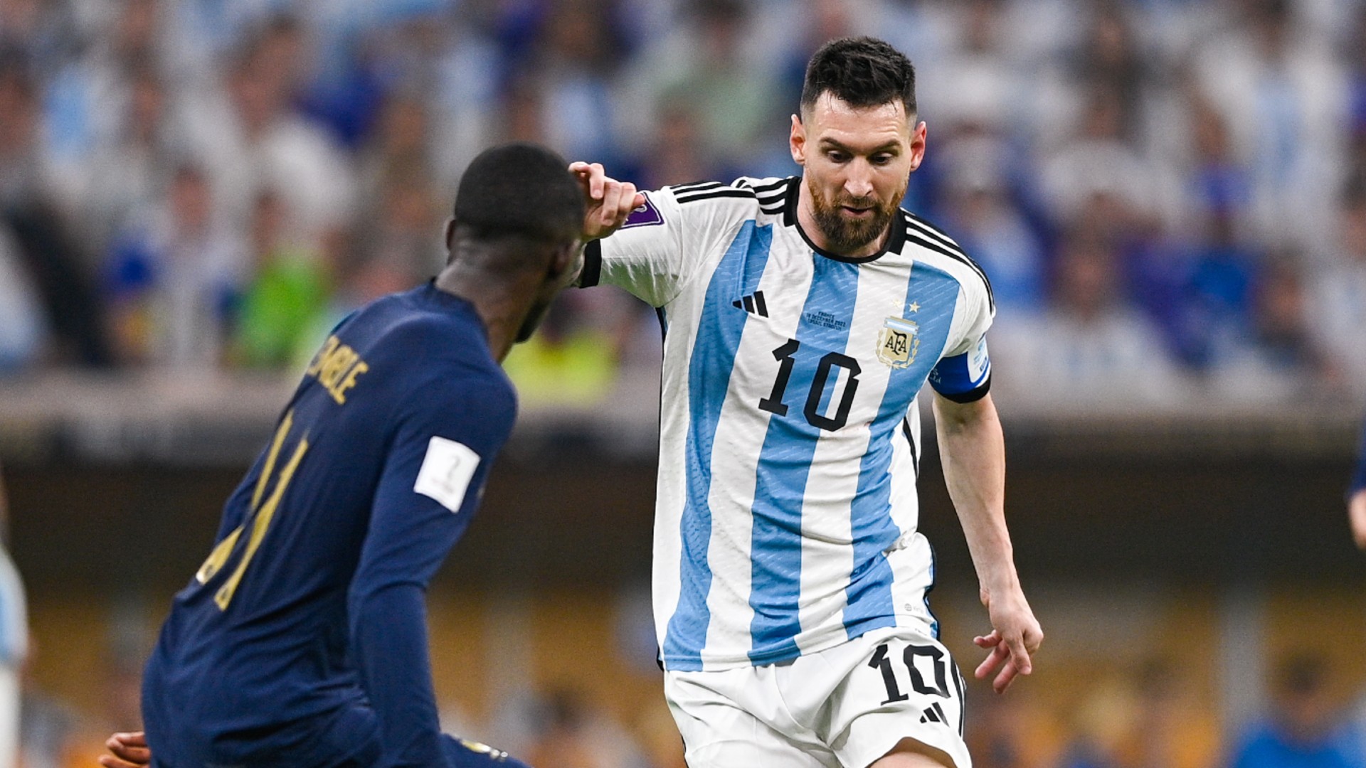 Messi the best, says Dembele