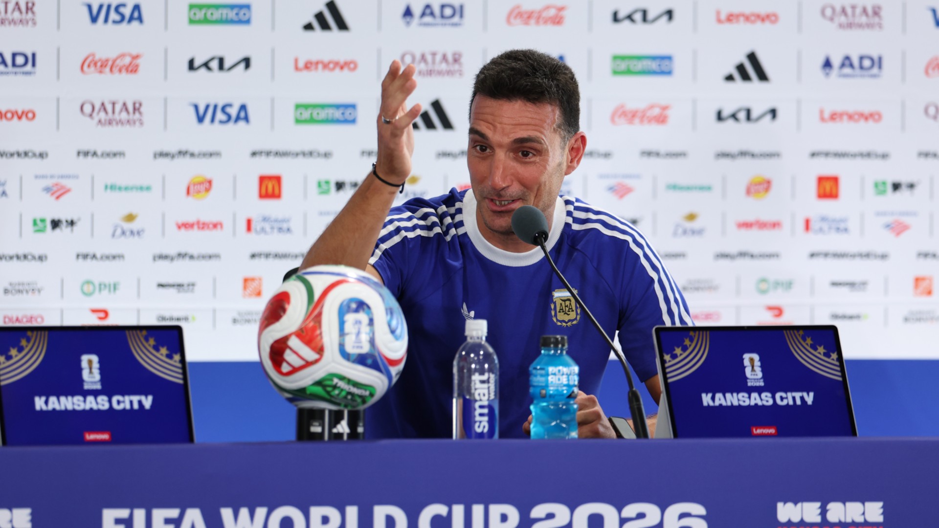 Scaloni: Argentina calm, confident