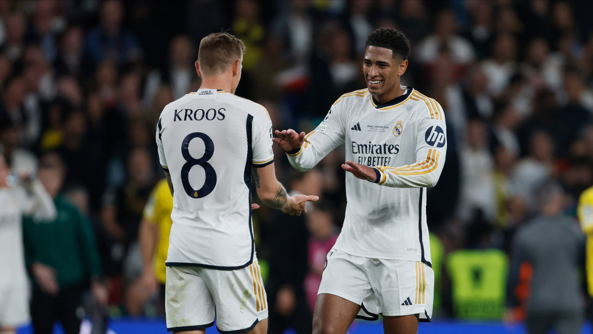 Kroos lauds Bellingham's progress