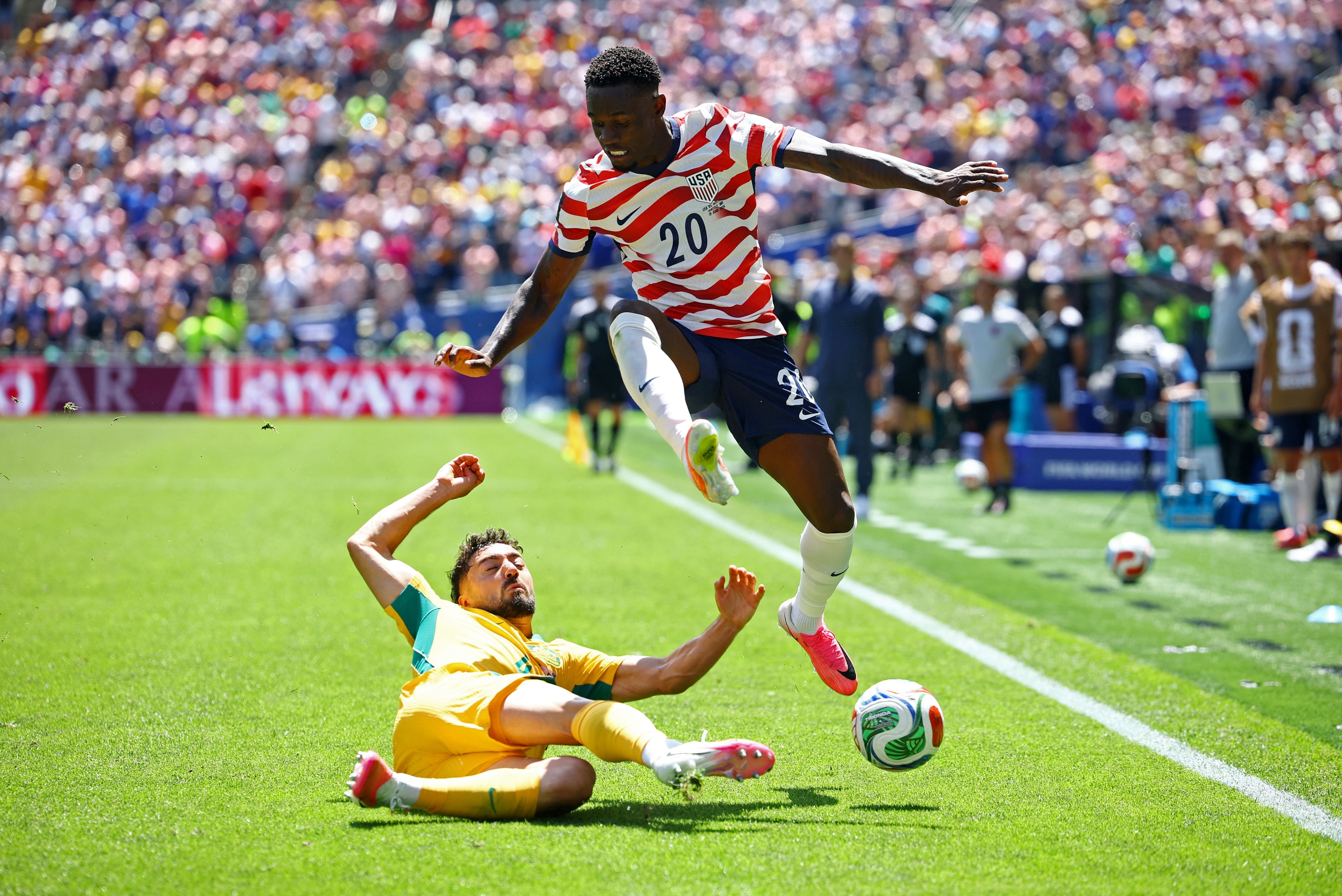 Estados Unidos vs Australia