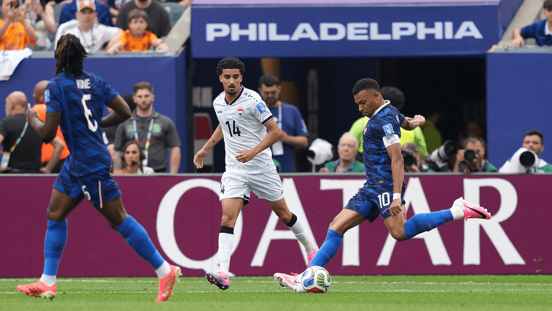 المنتخب الفرنسي يتغلّب على نظيره العراقي بثلاثية ويبلغ دور الـ32