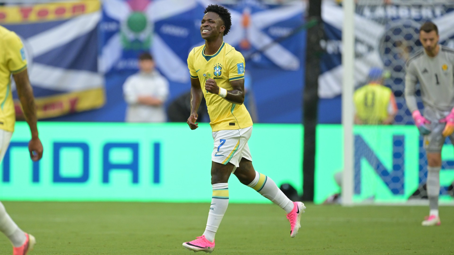 Vinicius thrilled with group goals