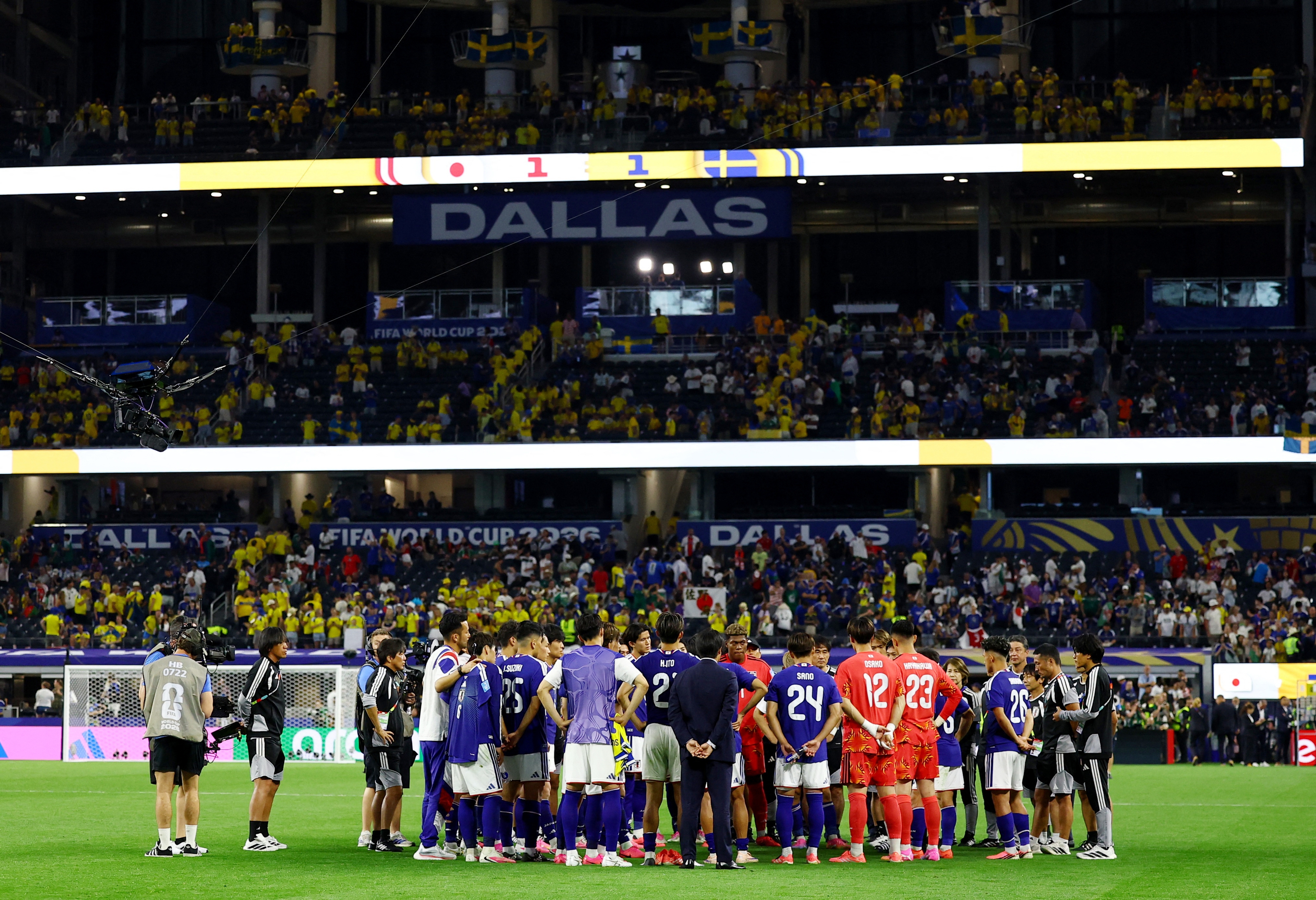 Japon vs Suecia