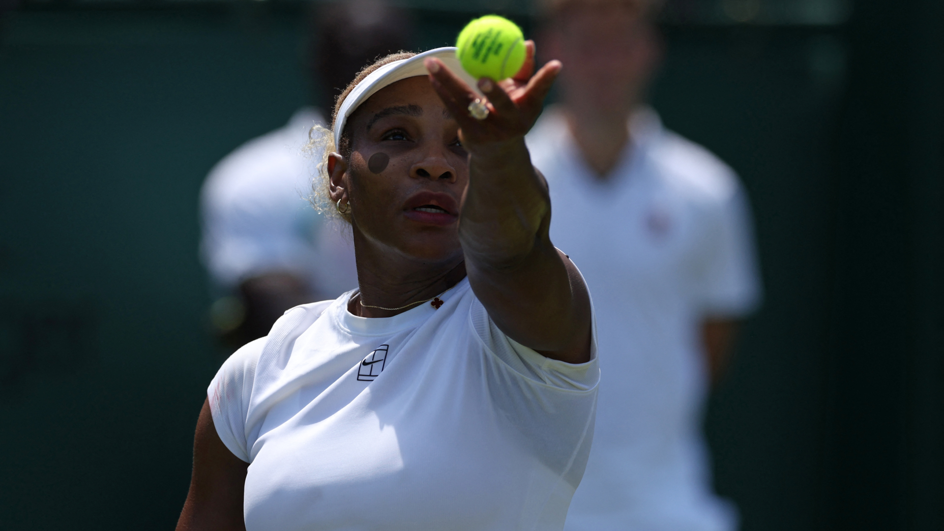 Williams talked herself into return