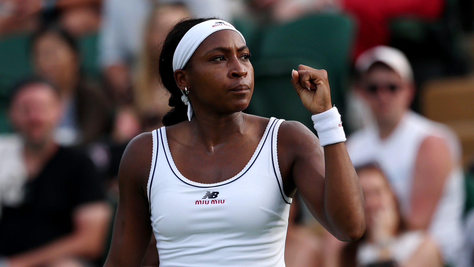 Gauff wins Wimbledon opener