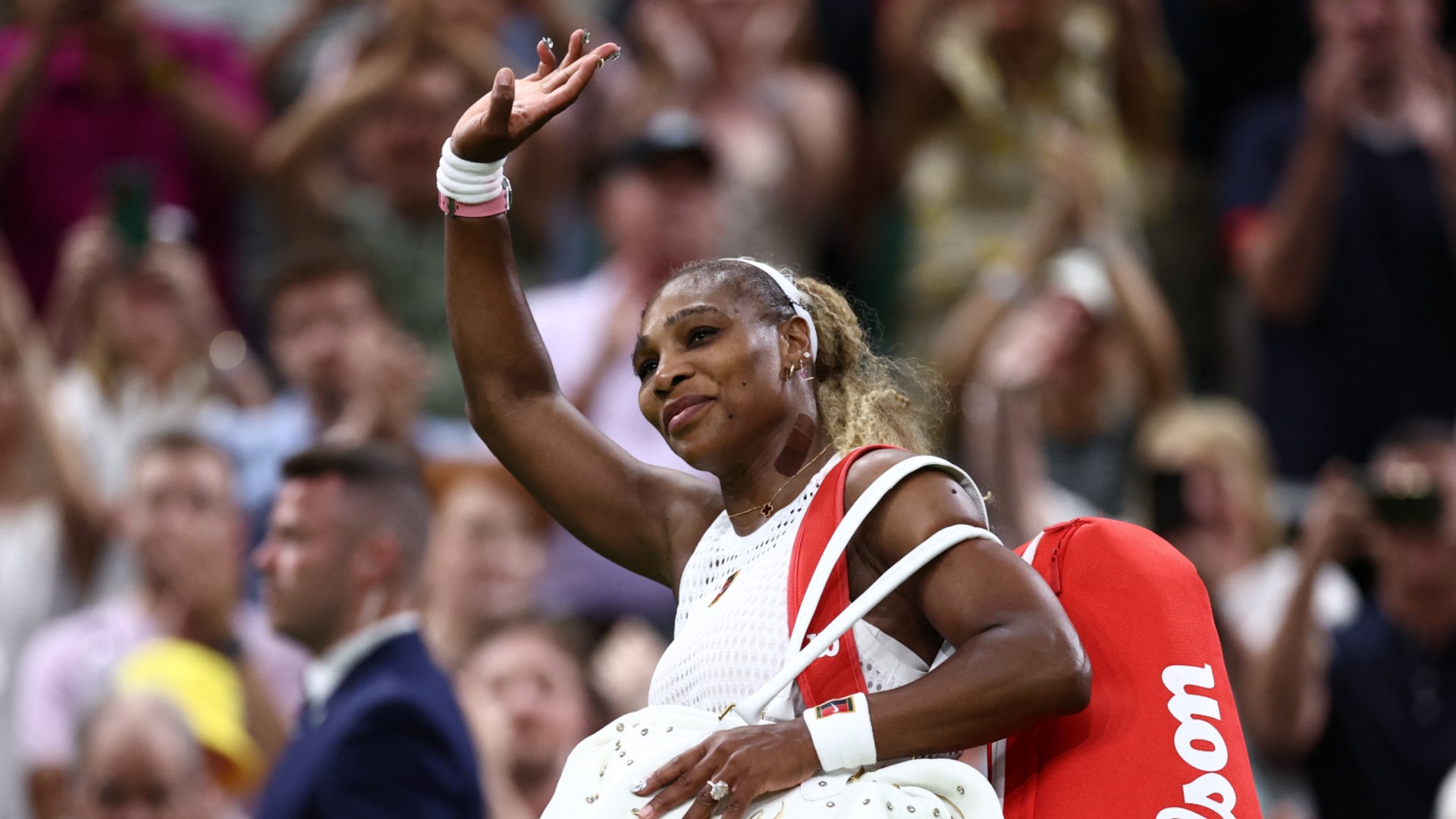 Joint downs Serena Williams