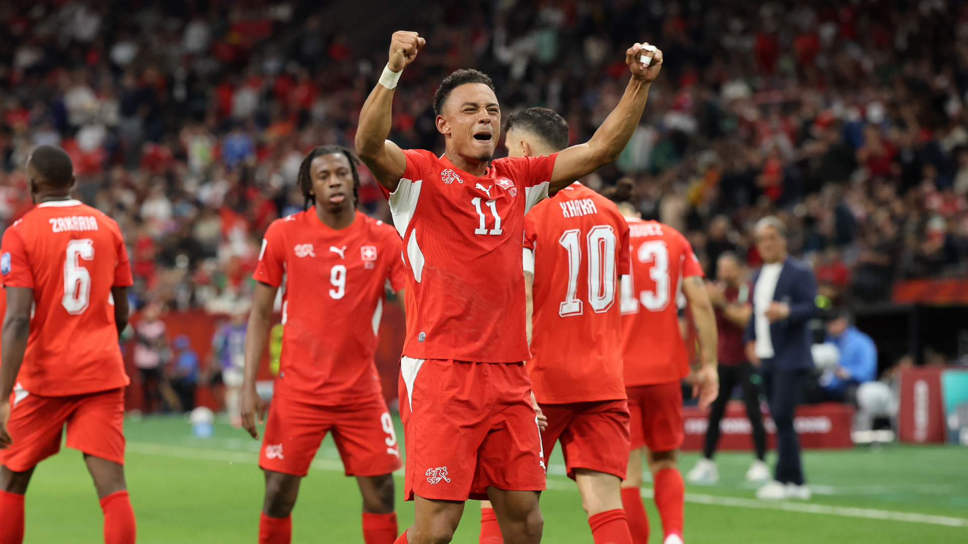 Report: Switzerland 2-0 Algeria