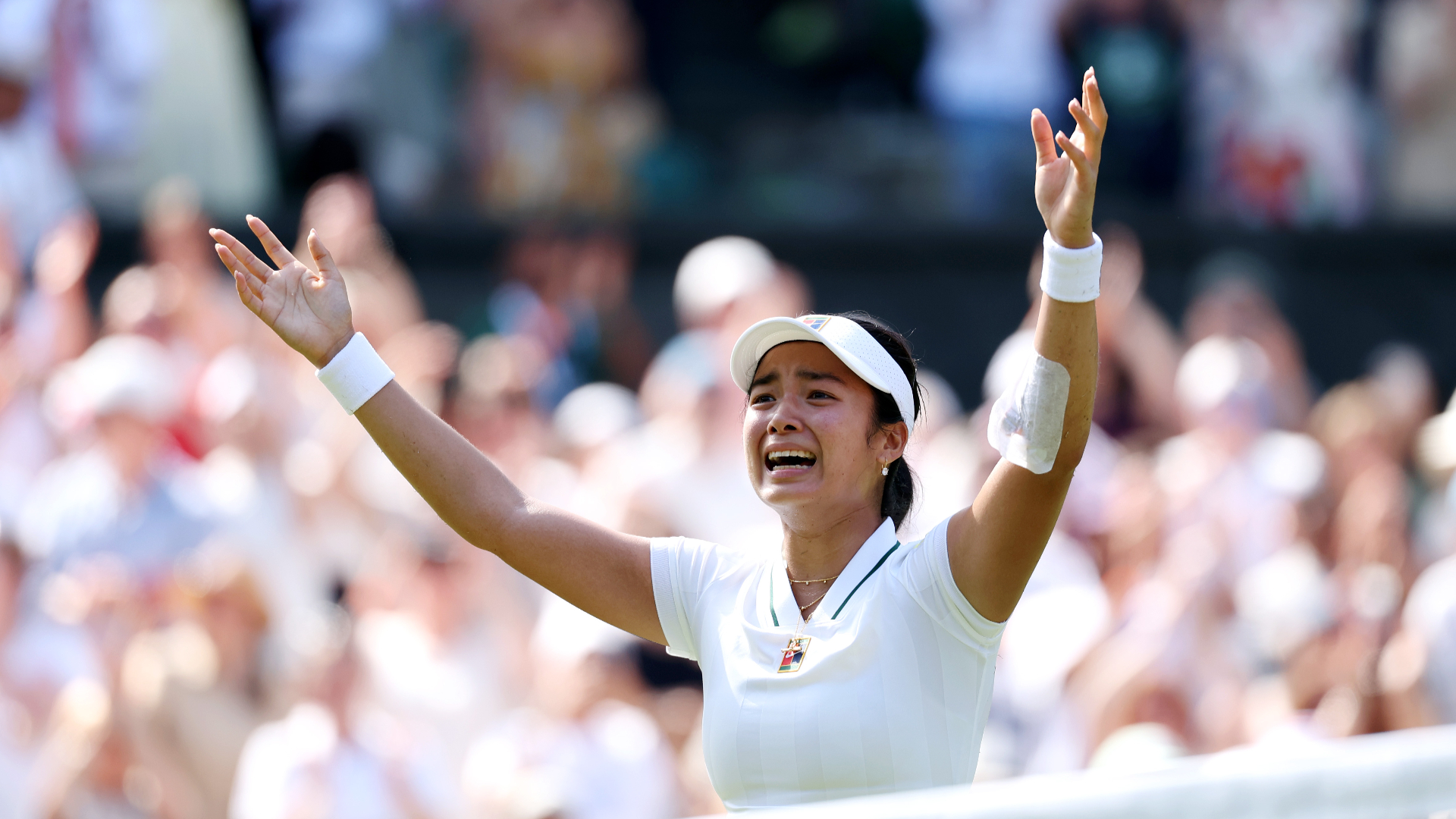 Eala stuns Swiatek at Wimbledon