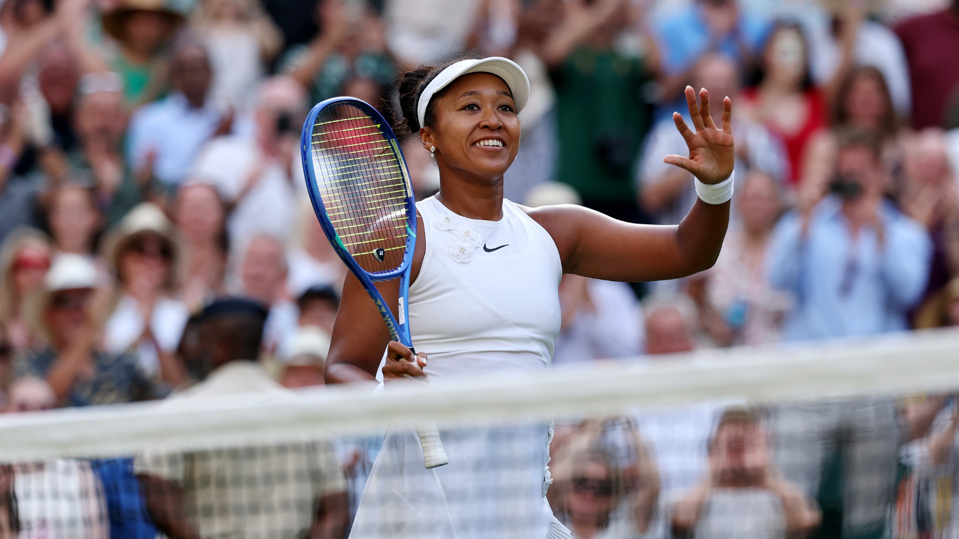 Osaka reaches Wimbledon quarters