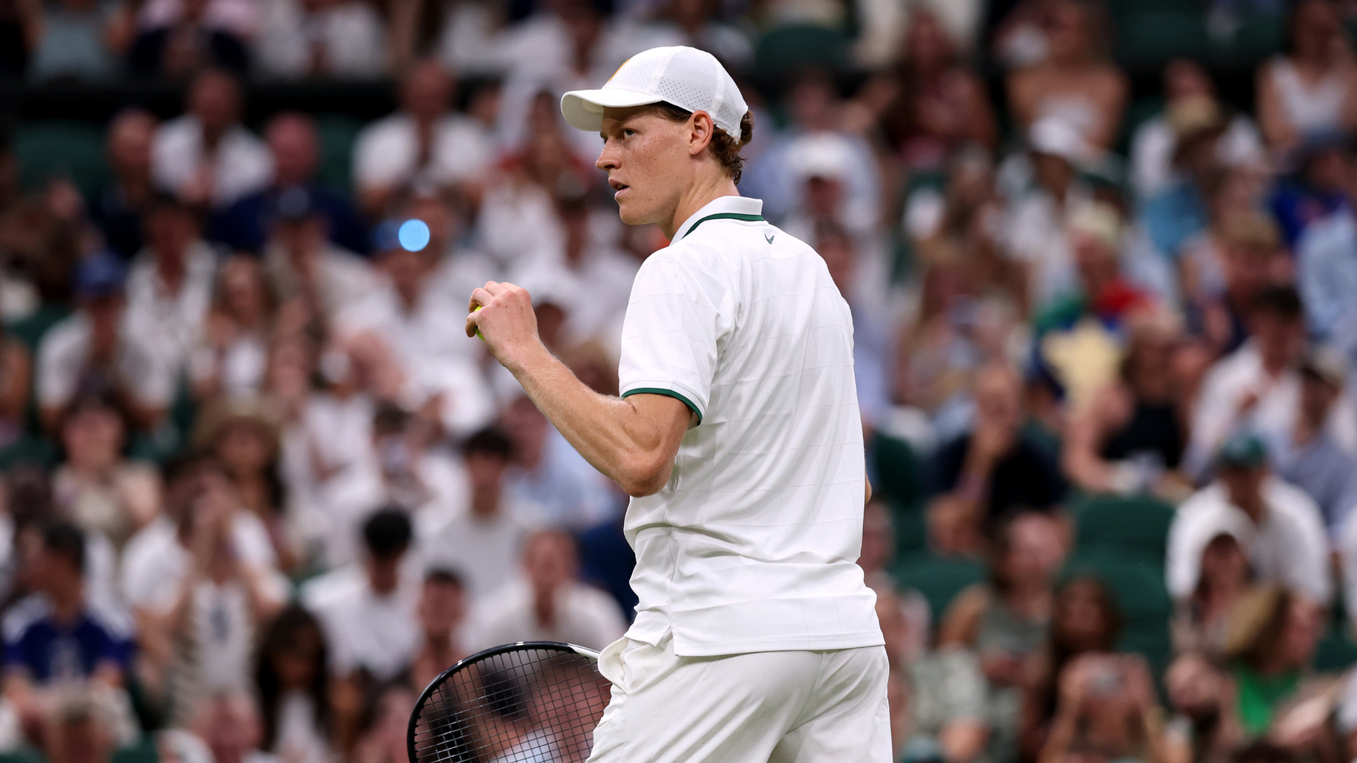 Sinner into Wimbledon quarters