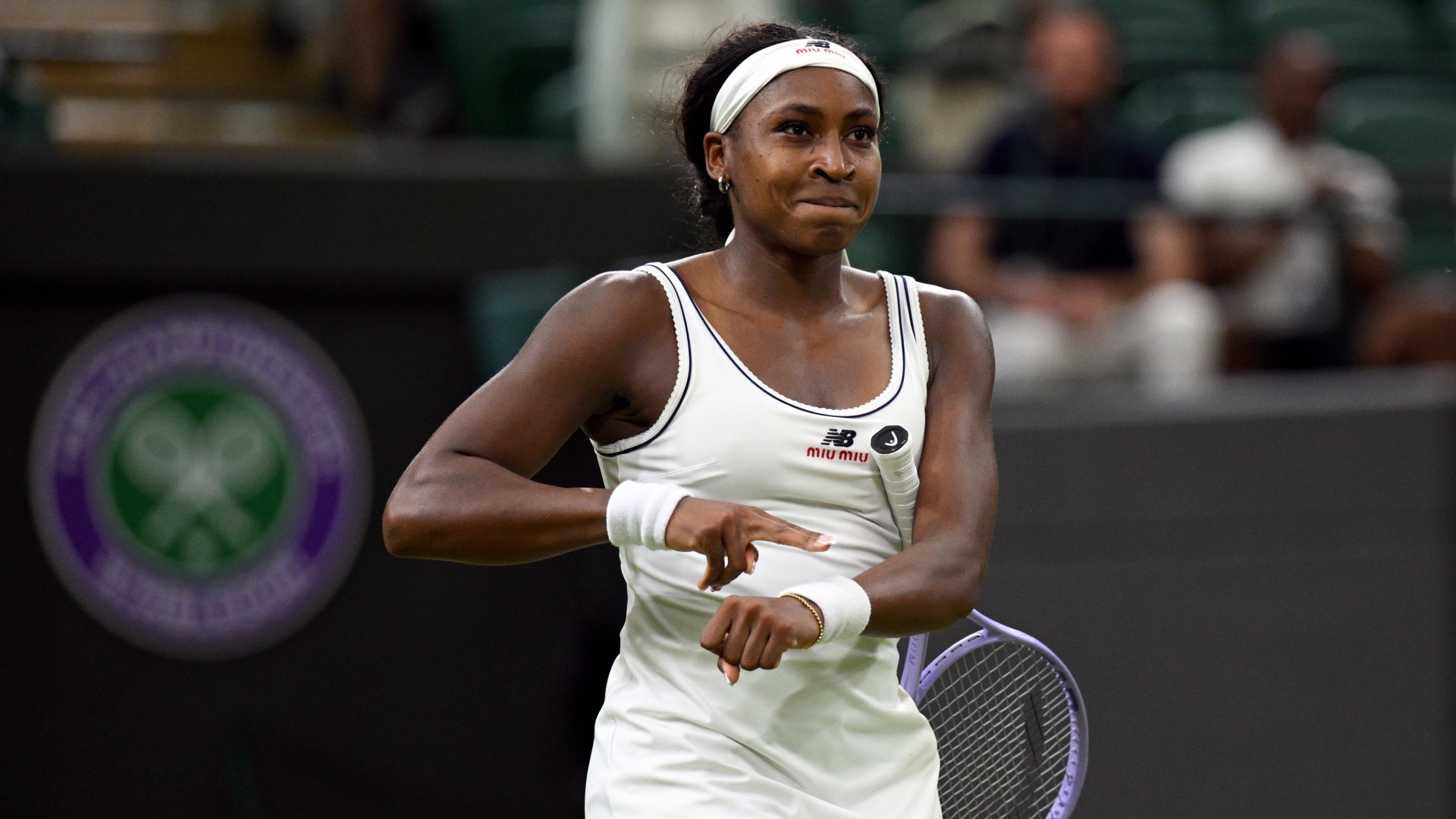 Gauff reaches first SW19 QF