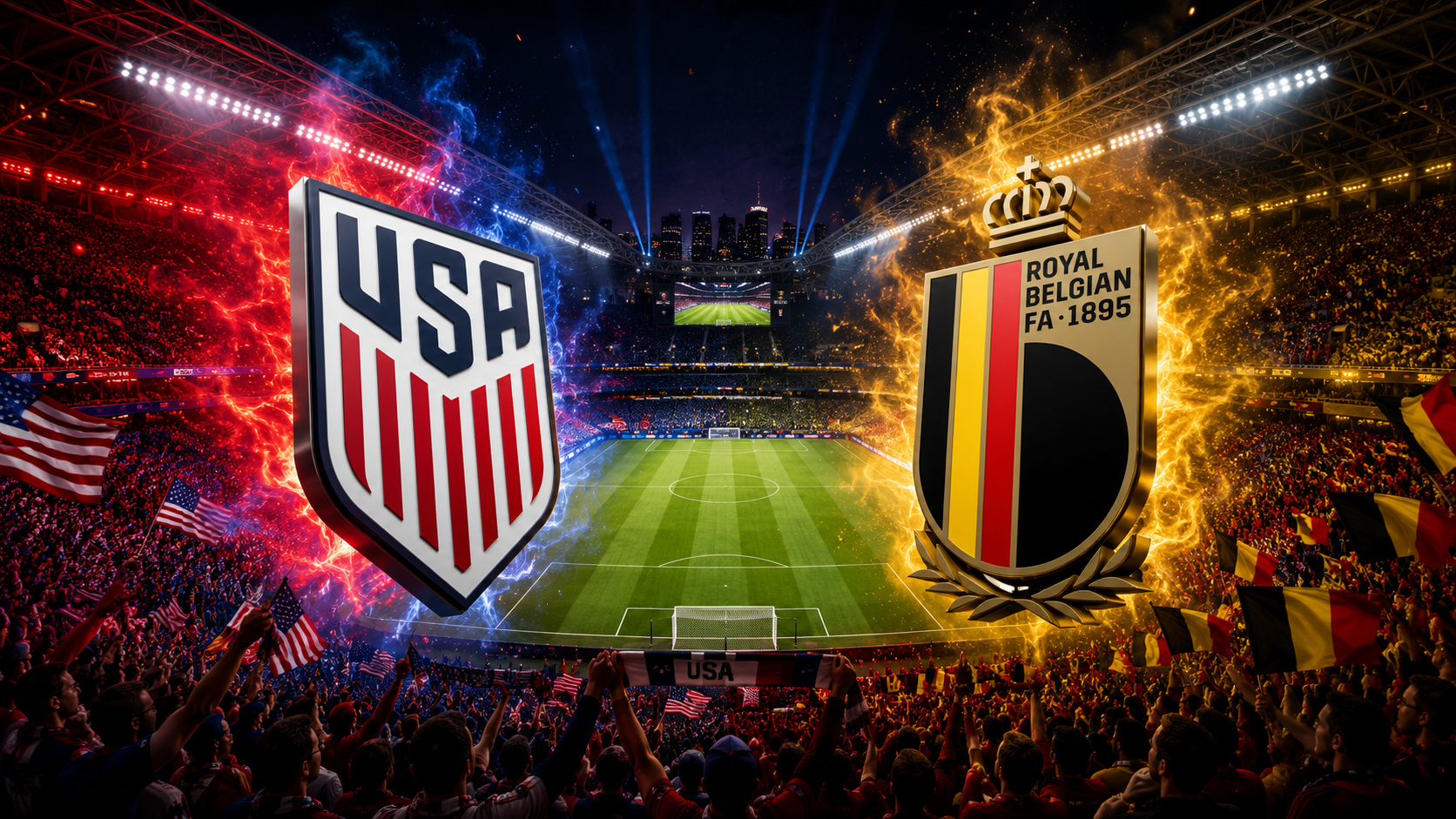 EStados Unidos vs Bélgica