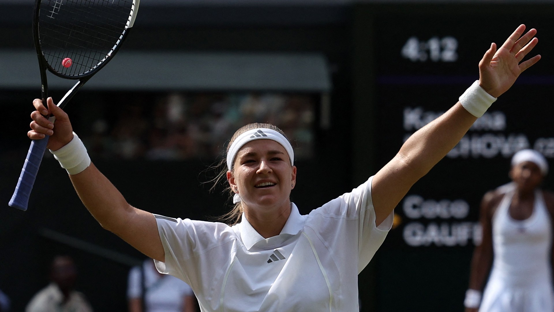 Muchova reaches Wimbledon final